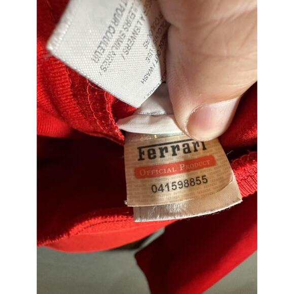 Puma Scuderia Ferrari Jacket Mens Medium Racing Track Full Zip Official Product - Picture 7 of 11